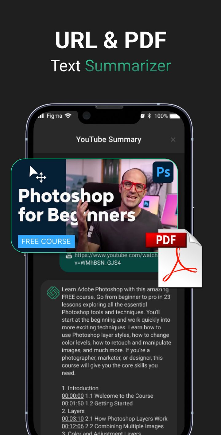 URL & PDF Text Summarizer